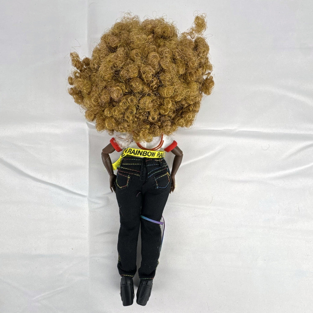 MGA L.O.L. Surprise! O.M.G. Royal Bee 10-inch fashion doll dressed in Rainbow High Amaya Raine outfit