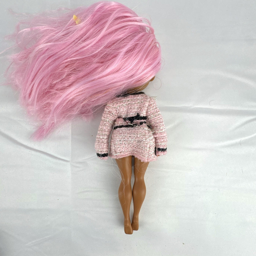 MGA L.O.L. Surprise Tweens Fancy Gurl doll in pink and black tweed outfit
