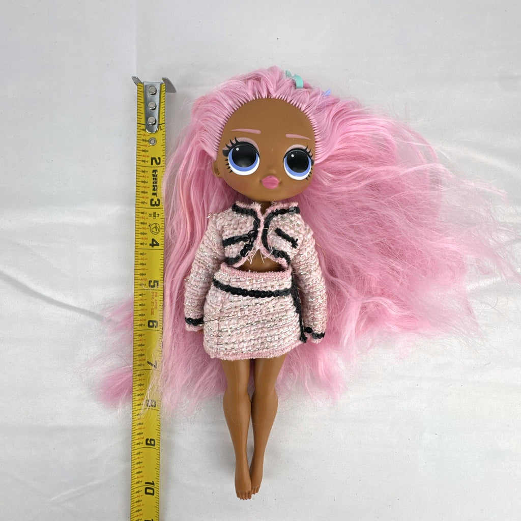 MGA L.O.L. Surprise Tweens Fancy Gurl doll in pink and black tweed outfit