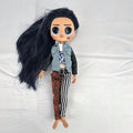 MGA L.O.L. Surprise! O.M.G. Remix Rocker Boi 10-inch articulated fashion doll in graphic tee, jacket, and pants