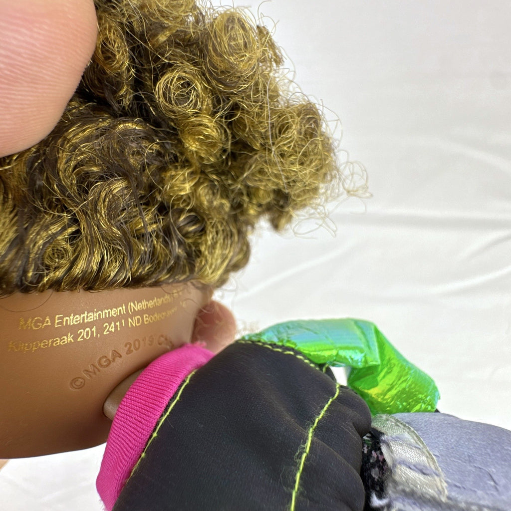 MGA Entertainment LOL Surprise OMG Royal Bee 10-inch doll in metallic outfit with lime green platform shoes