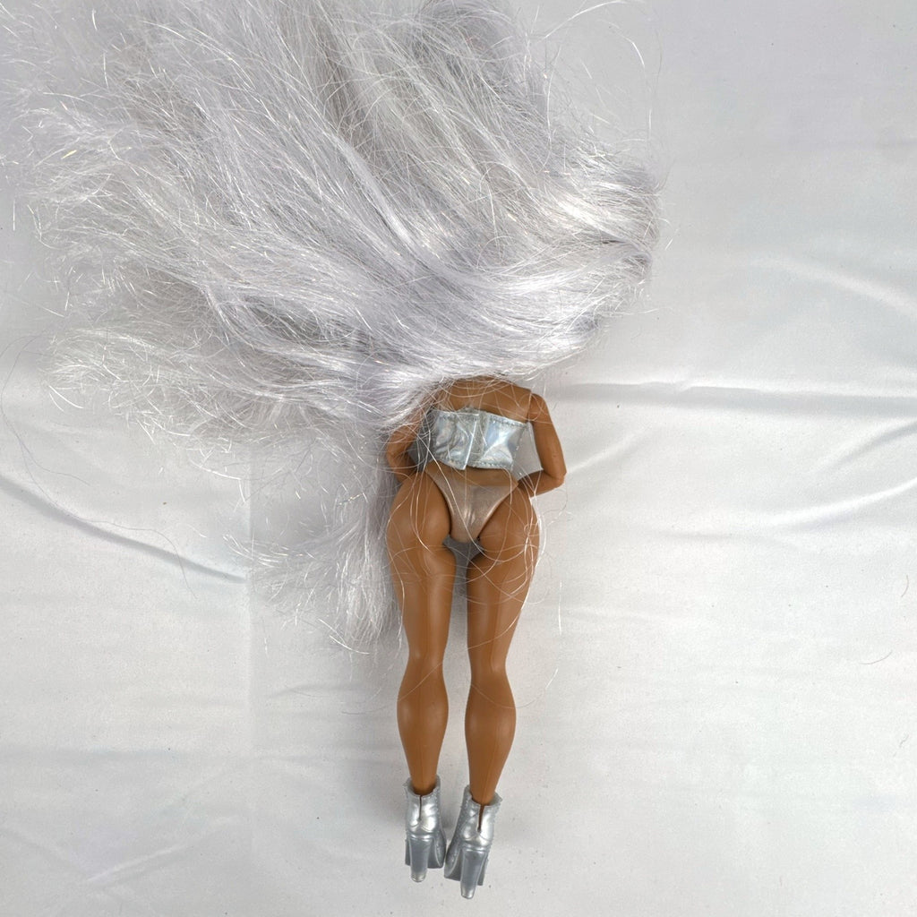 MGA LOL Surprise OMG Cosmic Nova fashion doll with floor-length silver hair and metallic corset