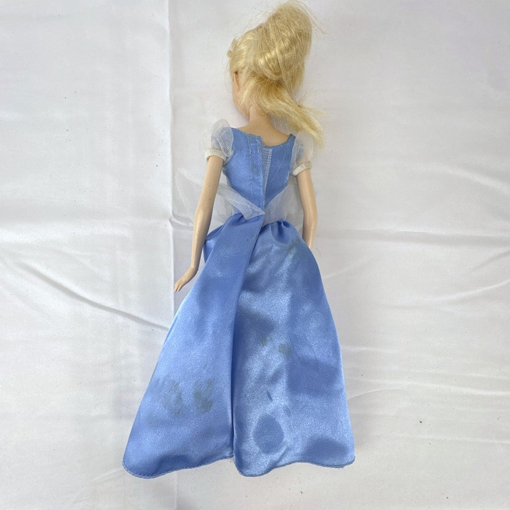 Mattel Disney Princess Cinderella 11.5-inch fashion doll in blue sparkle ballgown