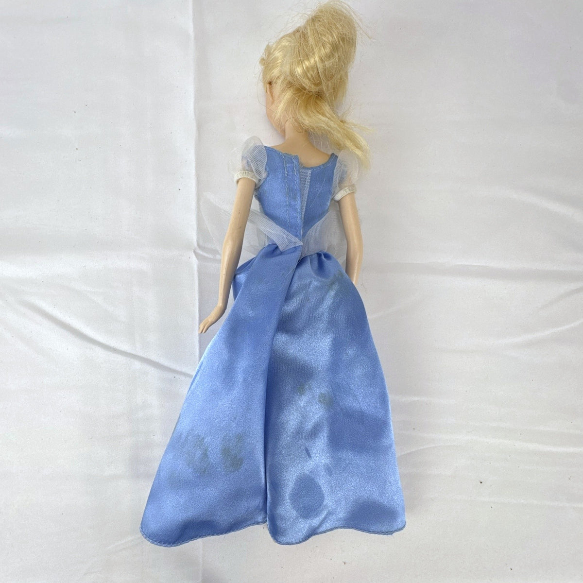 Mattel Disney Princess Cinderella 11.5-inch fashion doll in blue sparkle ballgown