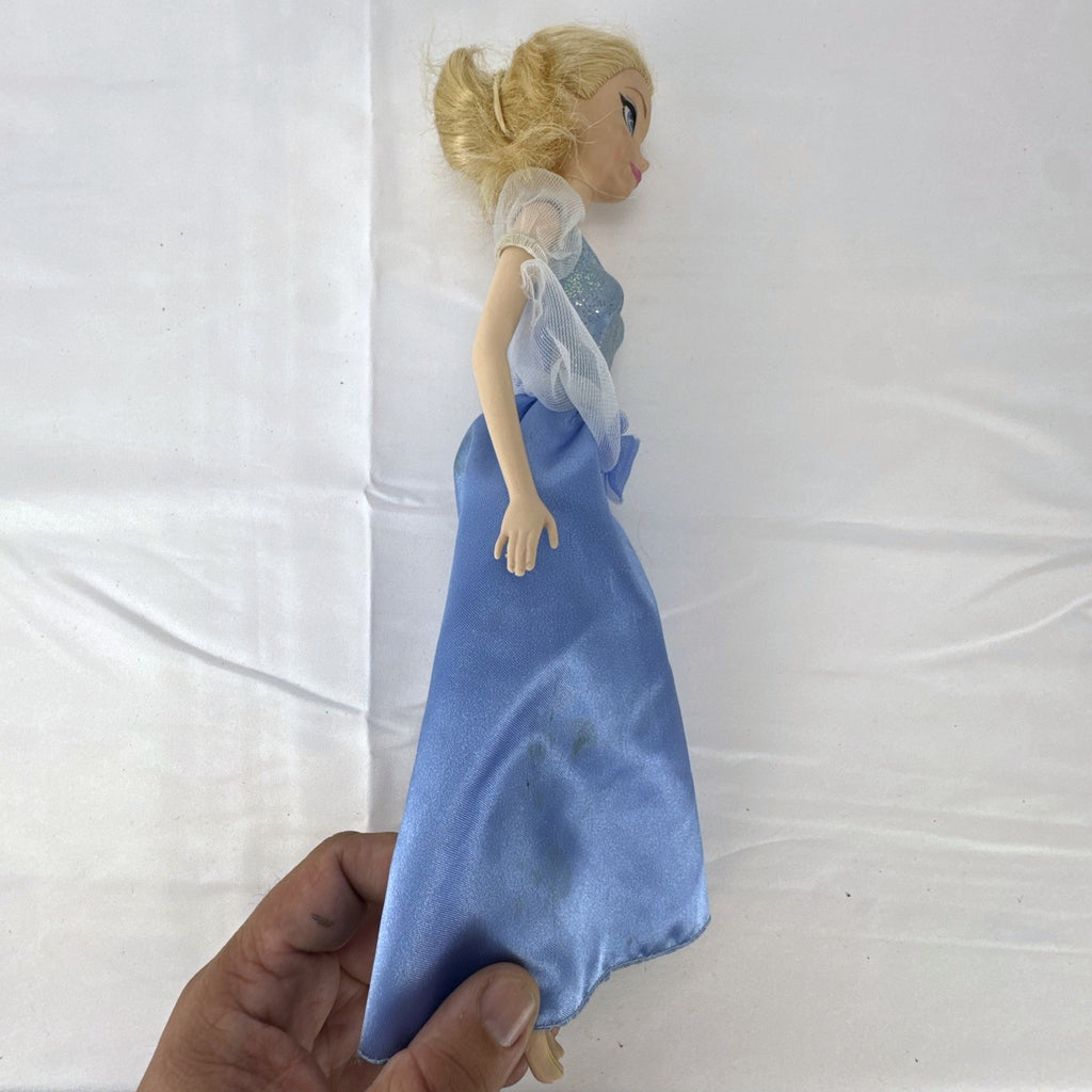 Mattel Disney Princess Cinderella 11.5-inch fashion doll in blue sparkle ballgown
