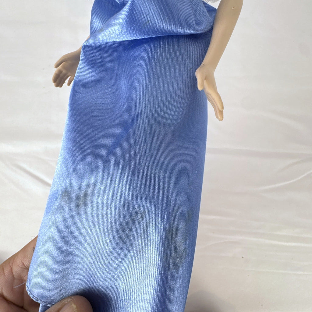 Mattel Disney Princess Cinderella 11.5-inch fashion doll in blue sparkle ballgown