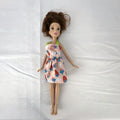 Hasbro Disney Princess Belle 11-inch fashion doll wearing a strawberry print dress