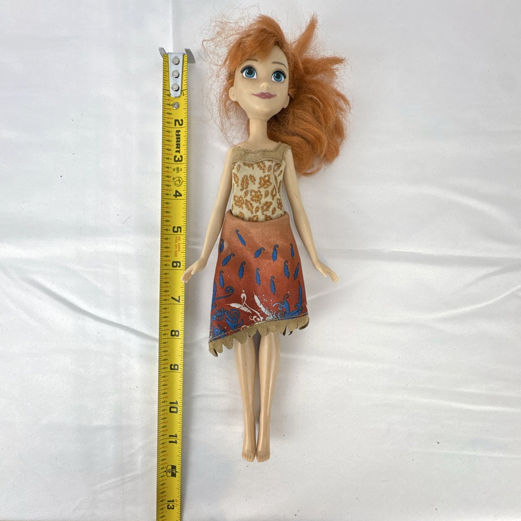 Hasbro Disney Frozen 11-inch Princess Anna fashion doll with red hair in patterned dress