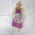 Disney Frozen 11-inch Elsa fashion doll wearing pink peasant dress with shimmering apron