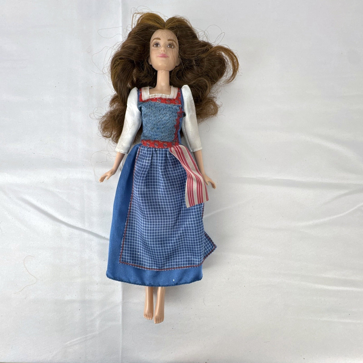 Hasbro Disney live-action Belle 11-inch fashion doll with Emma Watson likeness in blue village dress