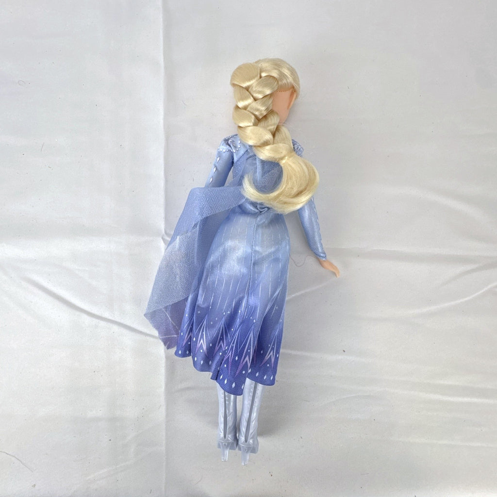 Hasbro Disney Frozen 2 Elsa 11-inch fashion doll in blue travel dress with blonde braid