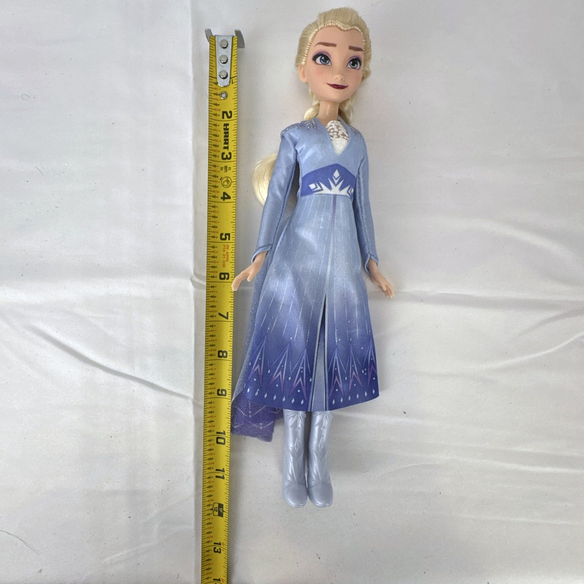 Hasbro Disney Frozen 2 Elsa 11-inch fashion doll in blue travel dress with blonde braid