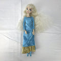 Disney Frozen Elsa 11.5-inch articulated doll wearing blue glitter gown and matching shoes