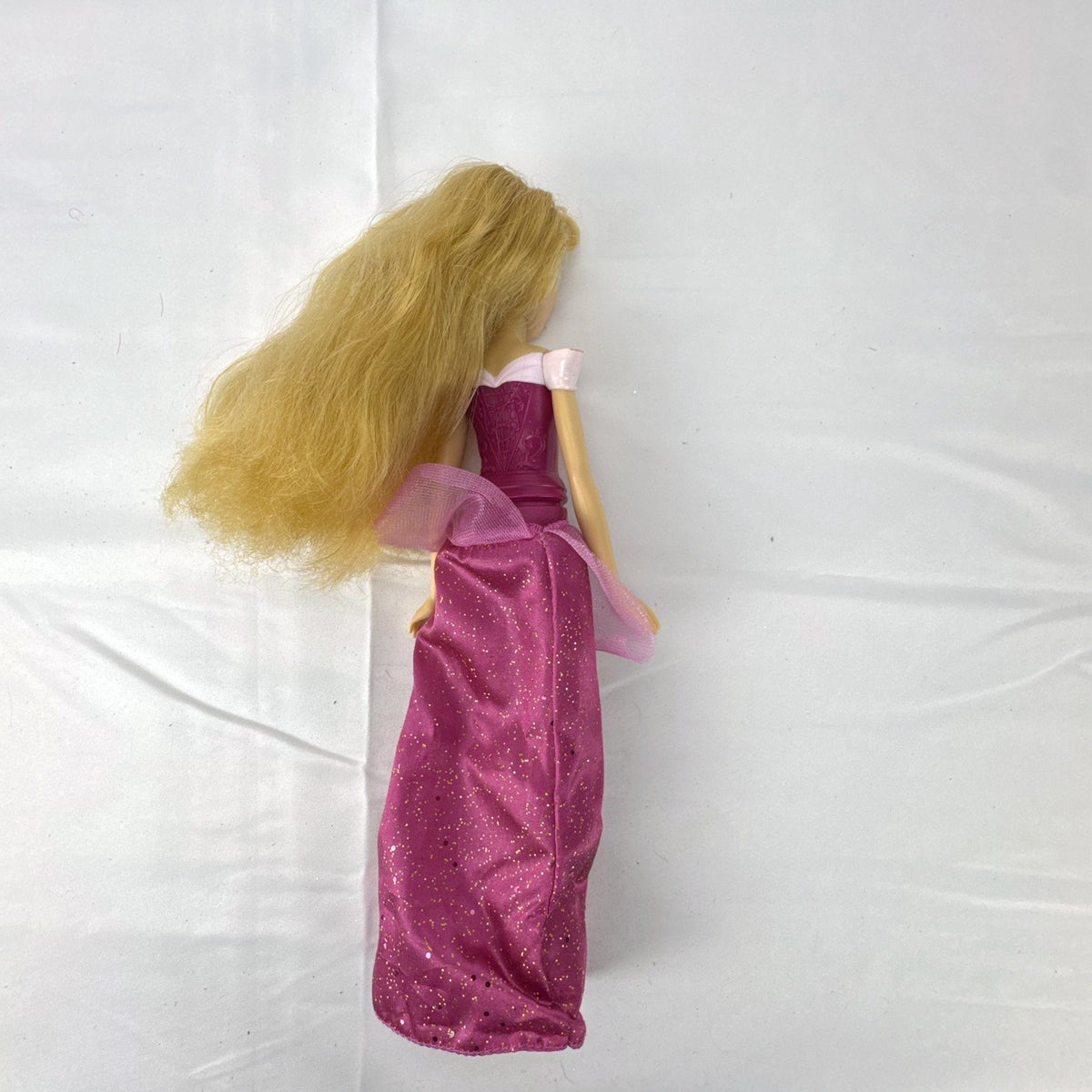 Mattel Disney Princess Aurora 11-inch fashion doll in pink sparkle gown with blonde hair