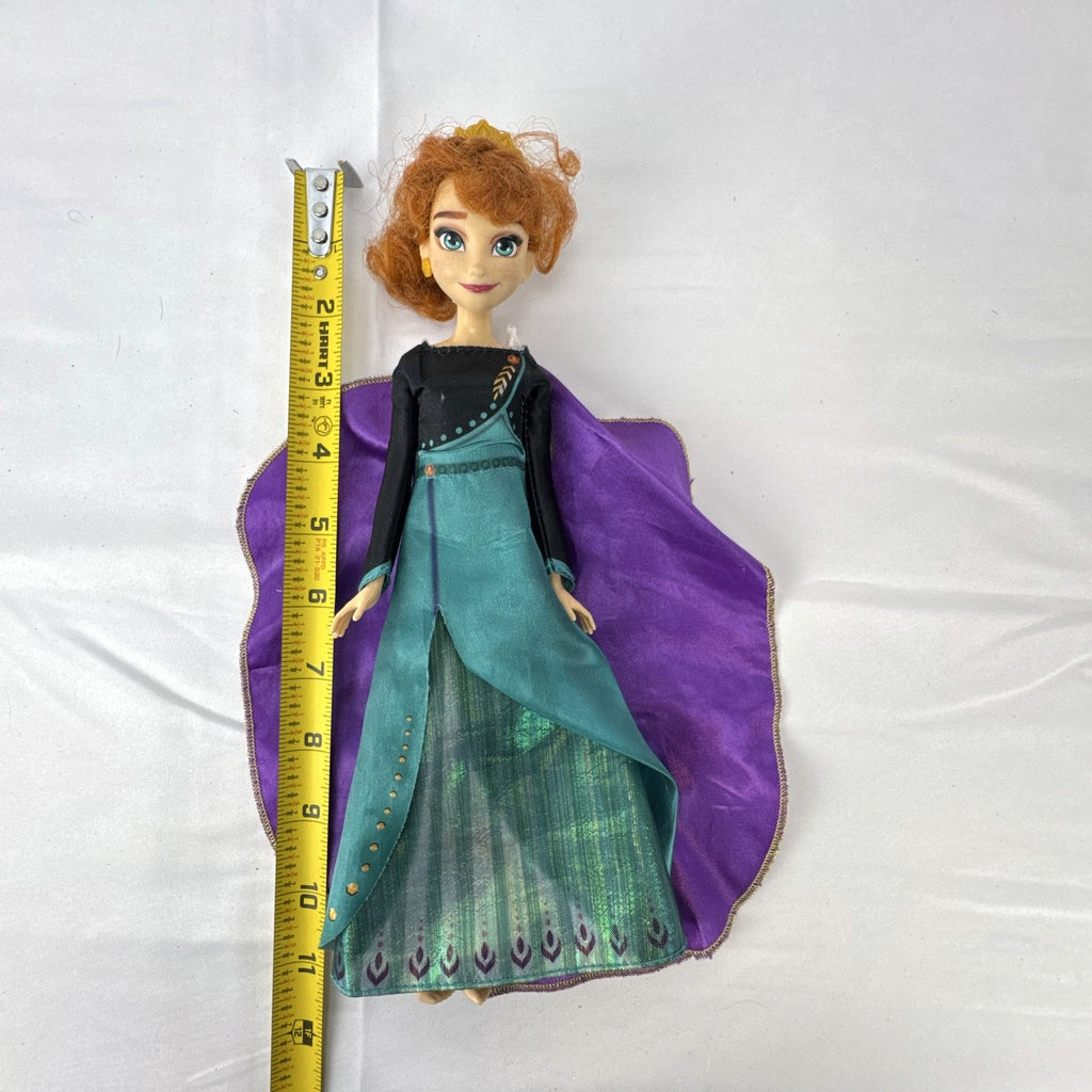 Hasbro Disney Frozen 2 Queen Anna 11-inch fashion doll in coronation gown with purple cape