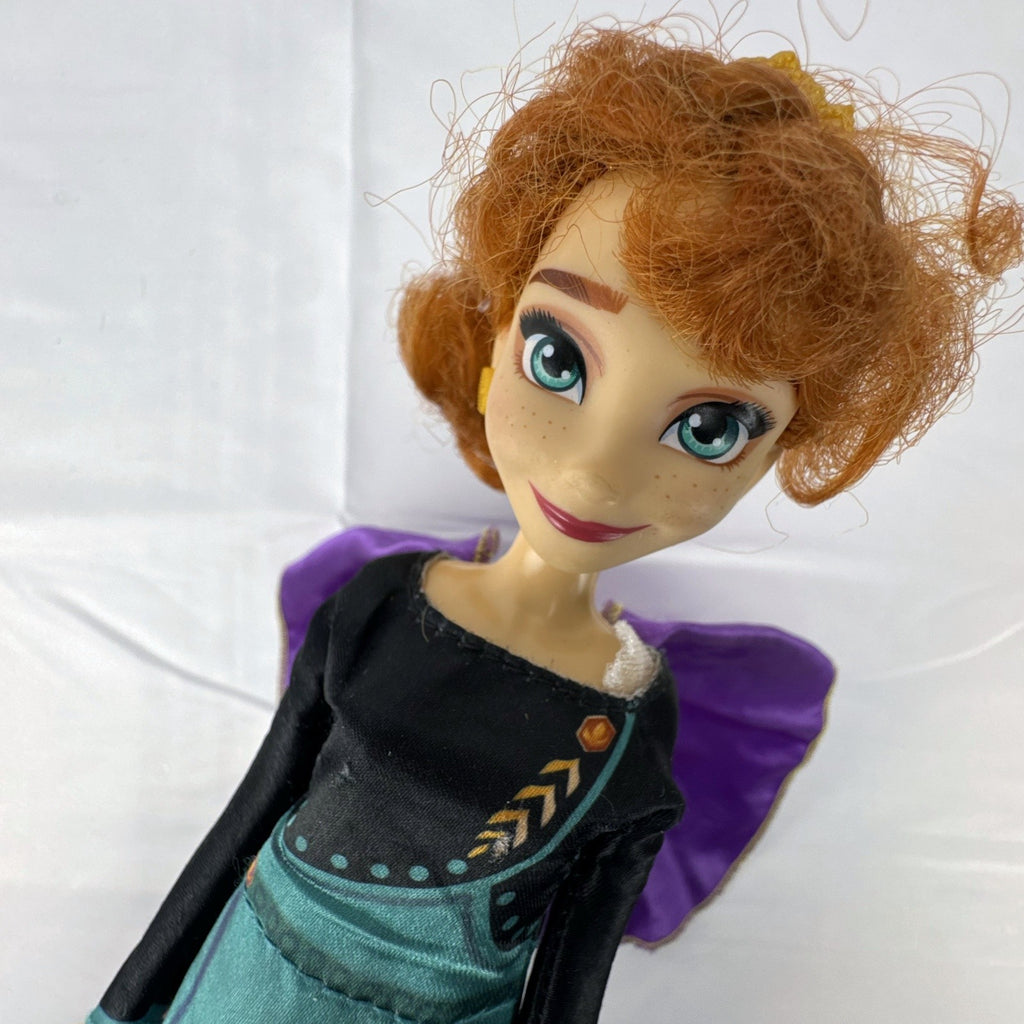 Hasbro Disney Frozen 2 Queen Anna 11-inch fashion doll in coronation gown with purple cape