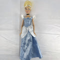 Disney Princess Cinderella 11.5-inch fashion doll in sparkling blue ball gown with blonde updo