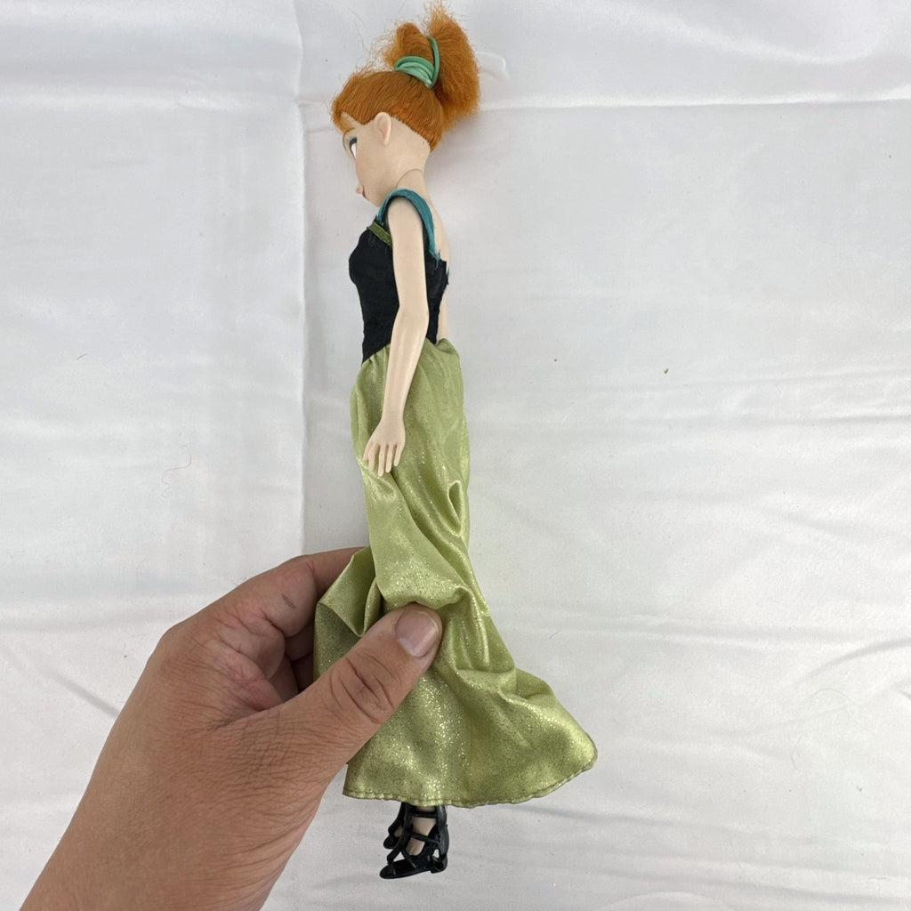 Disney Frozen Princess Anna 11-inch fashion doll in green coronation dress and black shoes