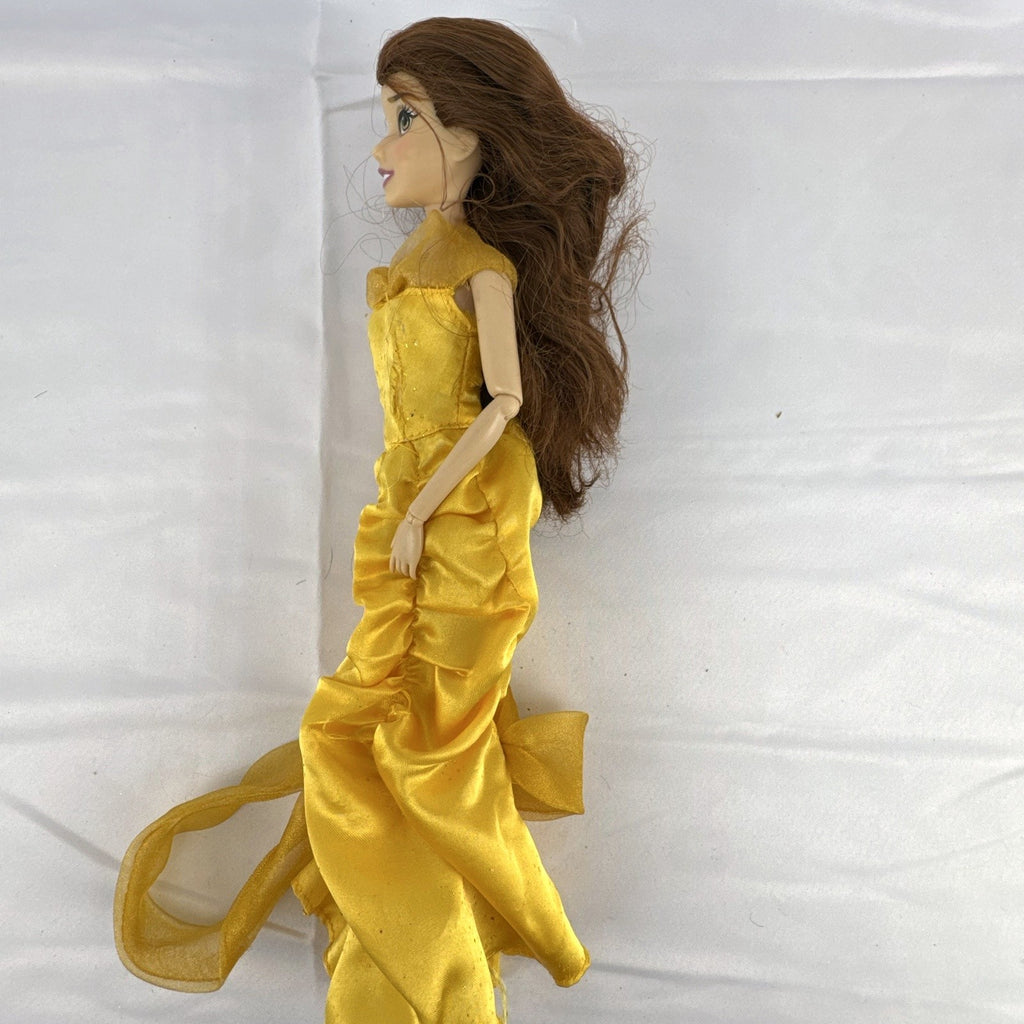 Disney Belle 11.5 inch articulated fashion doll wearing yellow ballroom gown