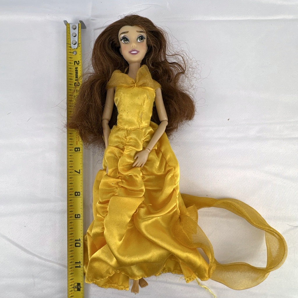 Disney Belle 11.5 inch articulated fashion doll wearing yellow ballroom gown