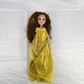 Disney Princess Belle 11-inch articulated fashion doll in yellow glitter ball gown