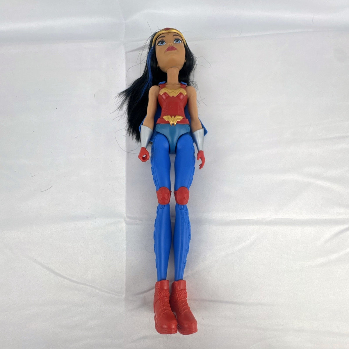 Mattel DC Super Hero Girls 12-inch Wonder Woman articulated doll with molded armor and cape