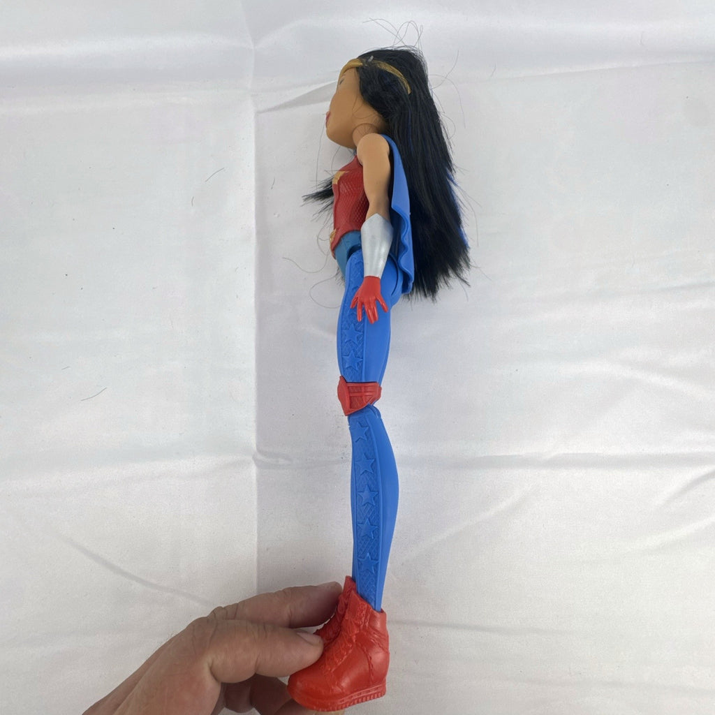 Mattel DC Super Hero Girls 12-inch Wonder Woman articulated doll with molded armor and cape