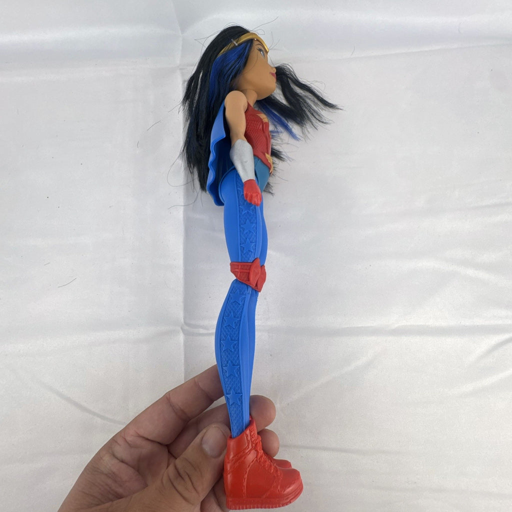 Mattel DC Super Hero Girls 12-inch Wonder Woman articulated doll with molded armor and cape