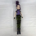 Hasbro Disney Descendants Mal 11-inch articulated fashion doll with purple hair in Isle of the Lost outfit