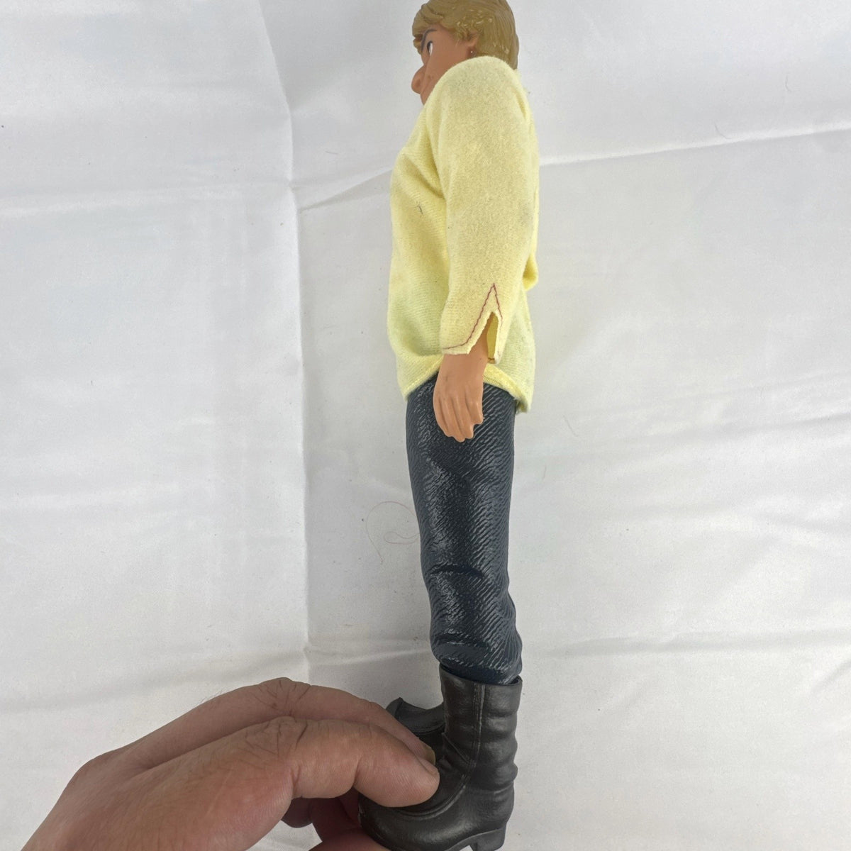 Mattel Disney Frozen 12-inch Kristoff doll with molded blonde hair and removable boots