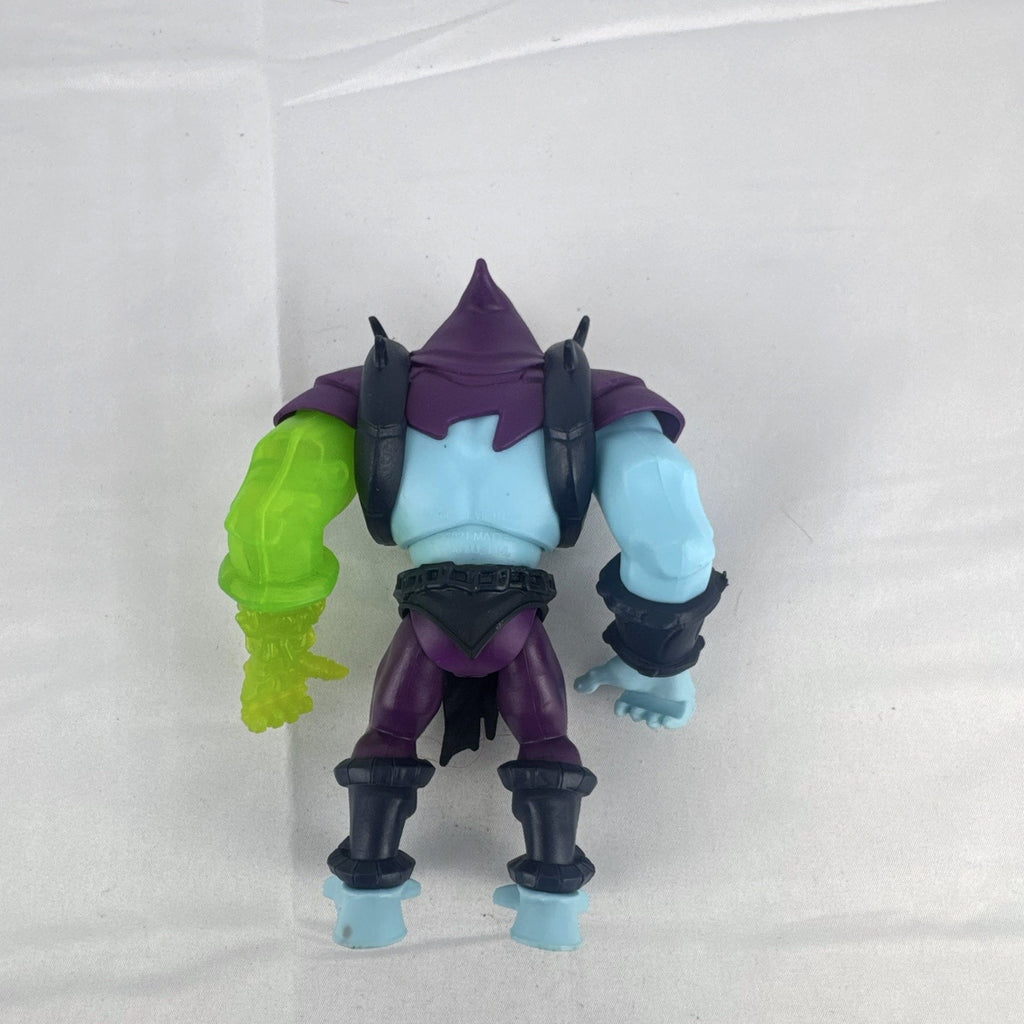 Mattel Masters of the Universe Skeletor action figure from Netflix CGI series with translucent green arm