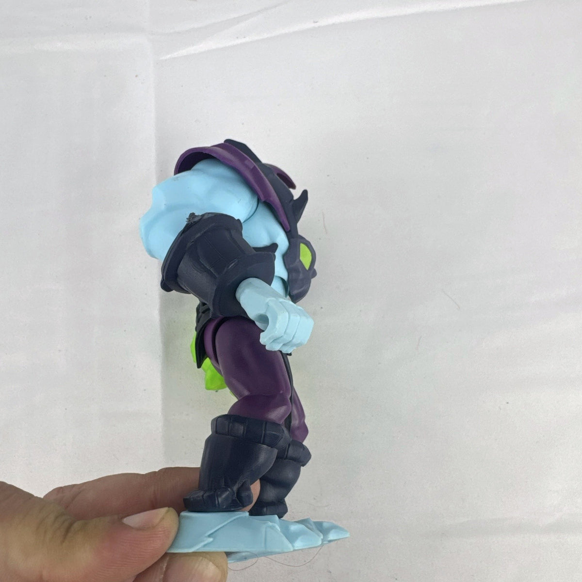 Mattel Masters of the Universe Skeletor action figure from Netflix CGI series with translucent green arm