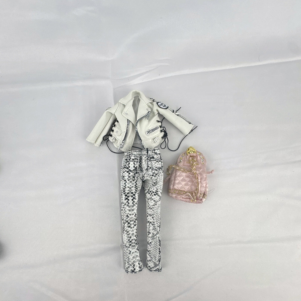MGA Shadow High Heather Grayson 11-inch fashion doll with split black and white hair and clothing accessories