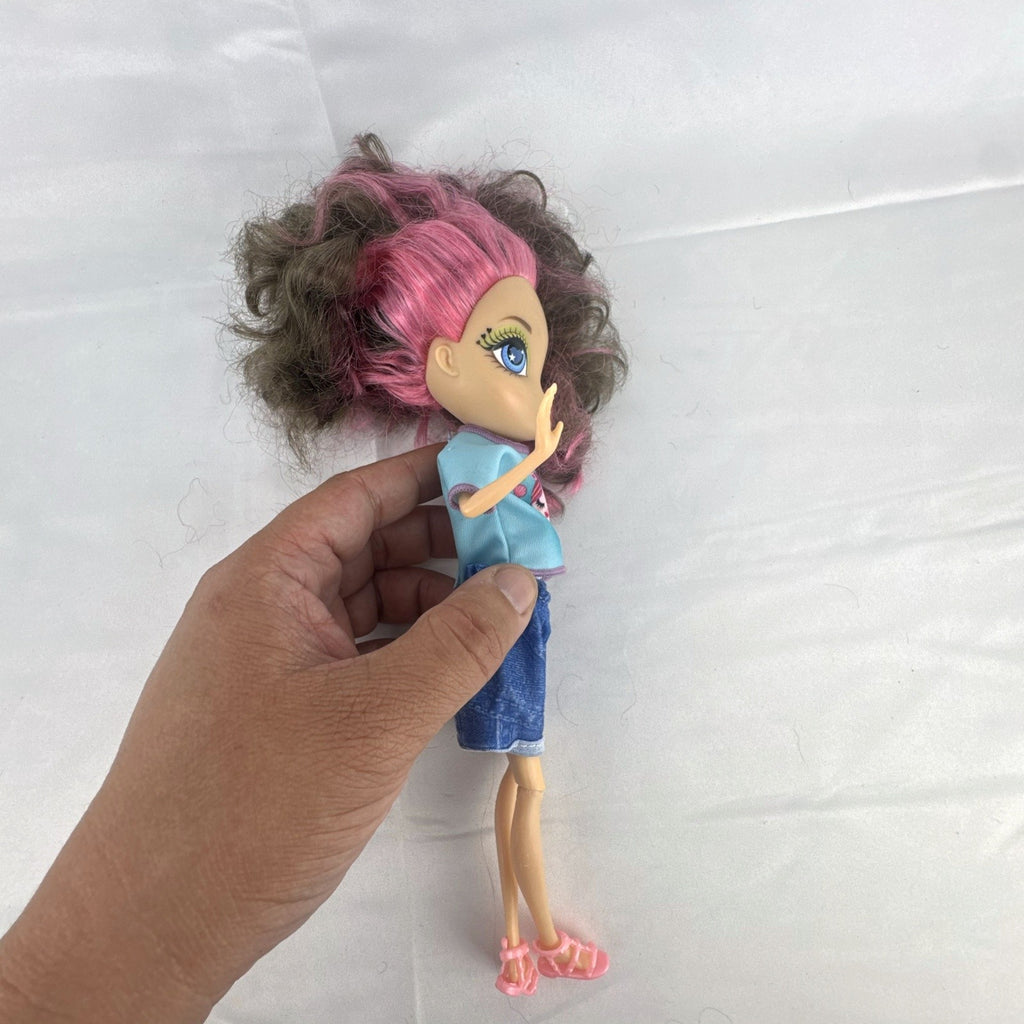 Spin Master La Dee Da Dee 10-inch fashion doll in blue mermaid outfit with brown and pink hair