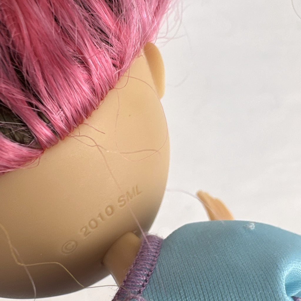 Spin Master La Dee Da Dee 10-inch fashion doll in blue mermaid outfit with brown and pink hair
