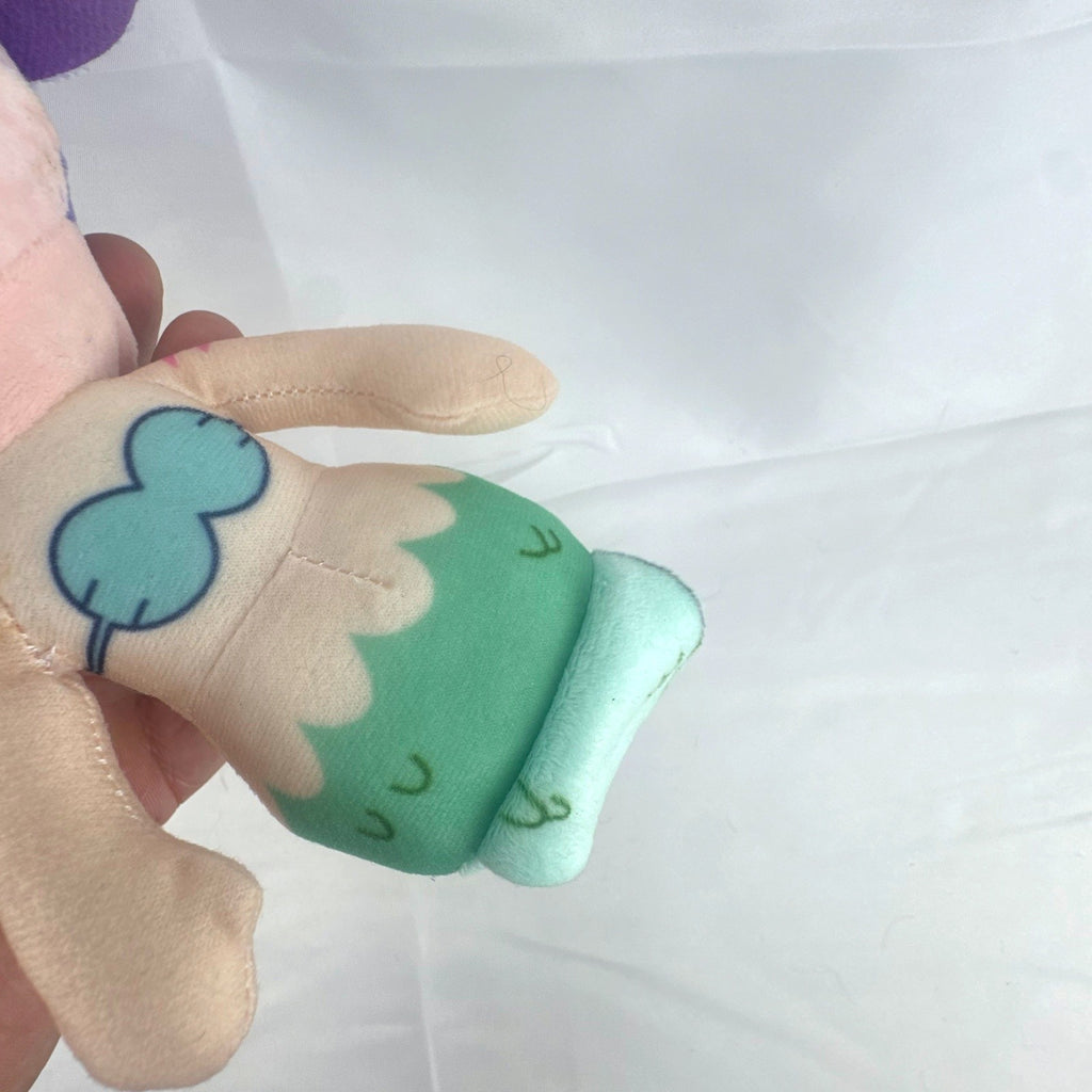 Cuphead Cala Maria 10-inch mermaid plush with purple octopus hair and embroidered eyes