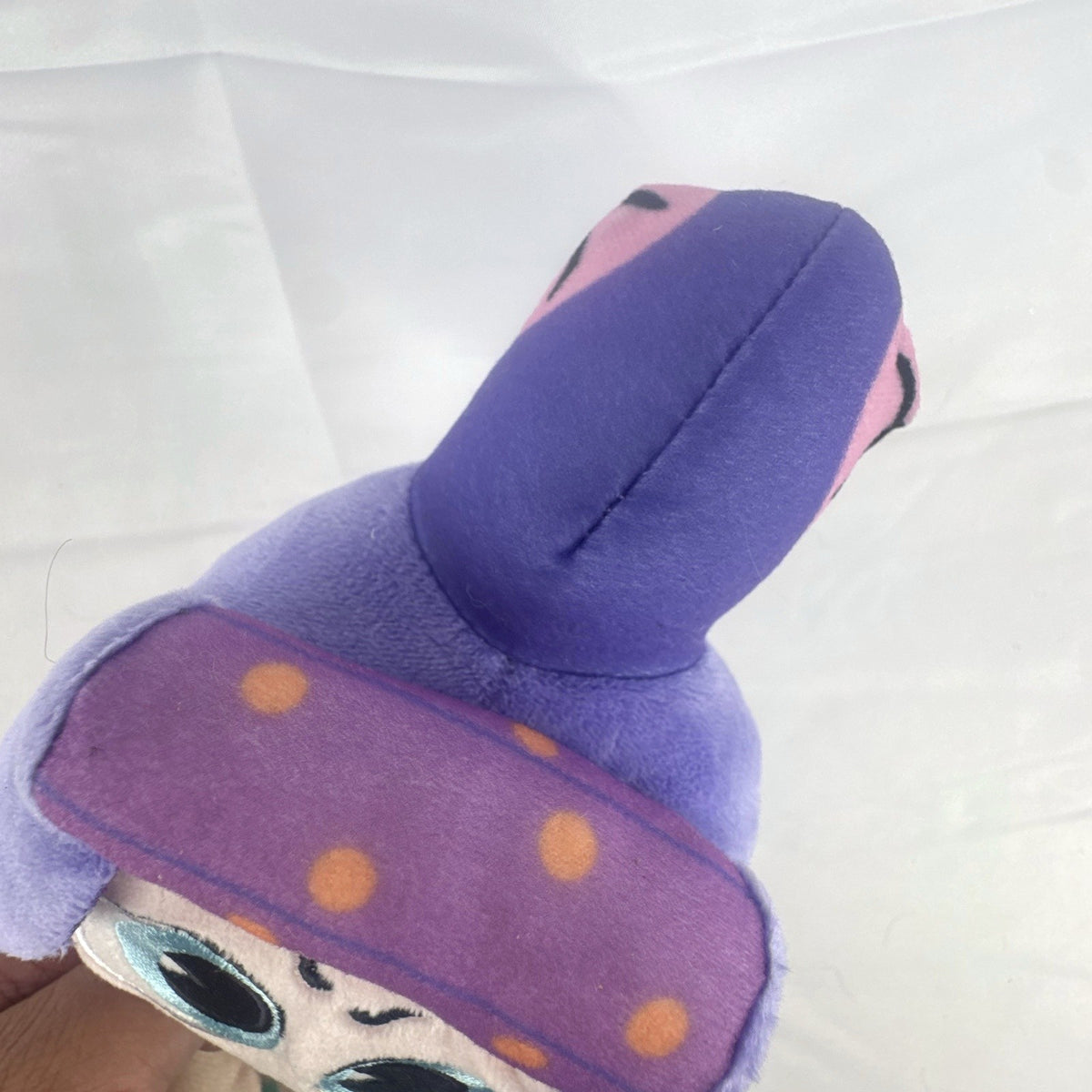 Cuphead Cala Maria 10-inch mermaid plush with purple octopus hair and embroidered eyes