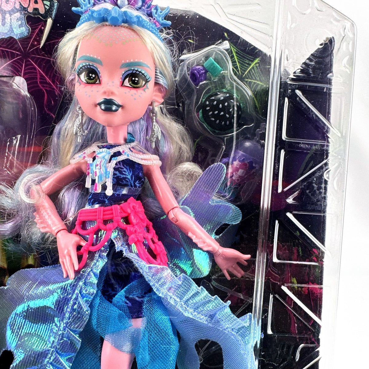 Mattel Monster High Monster Fest Lagoona Blue articulated fashion doll in original unopened packaging
