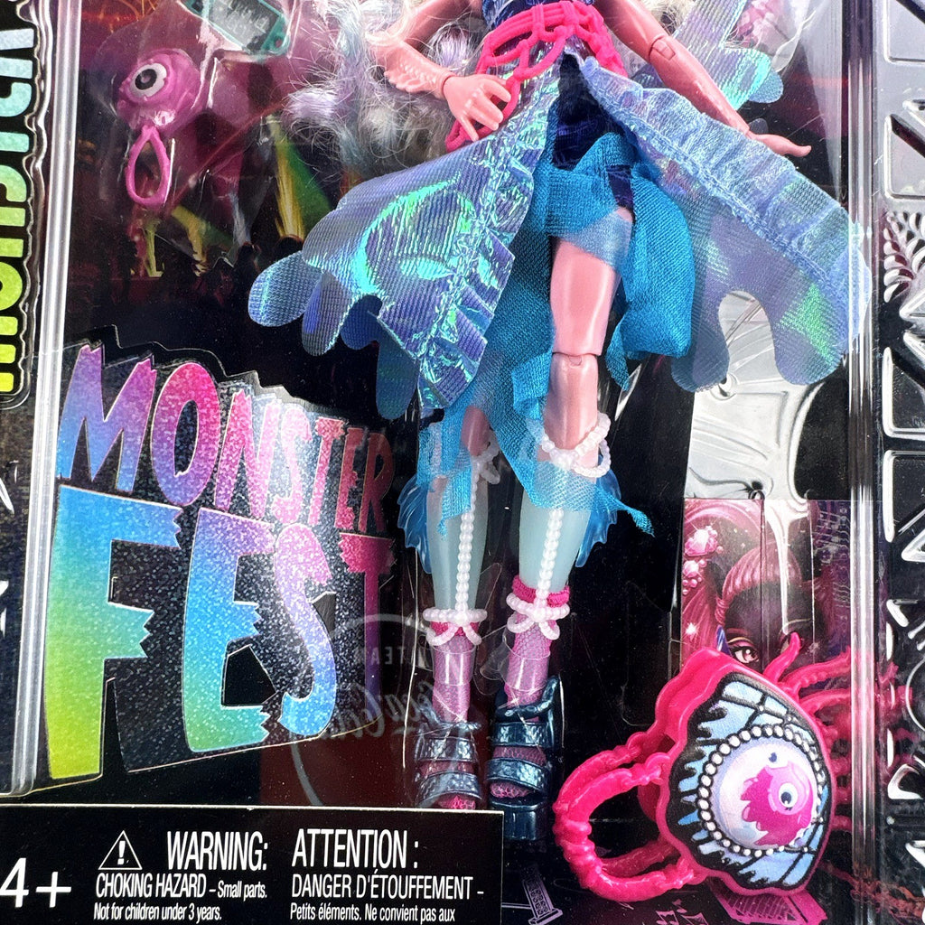 Mattel Monster High Monster Fest Lagoona Blue articulated fashion doll in original unopened packaging