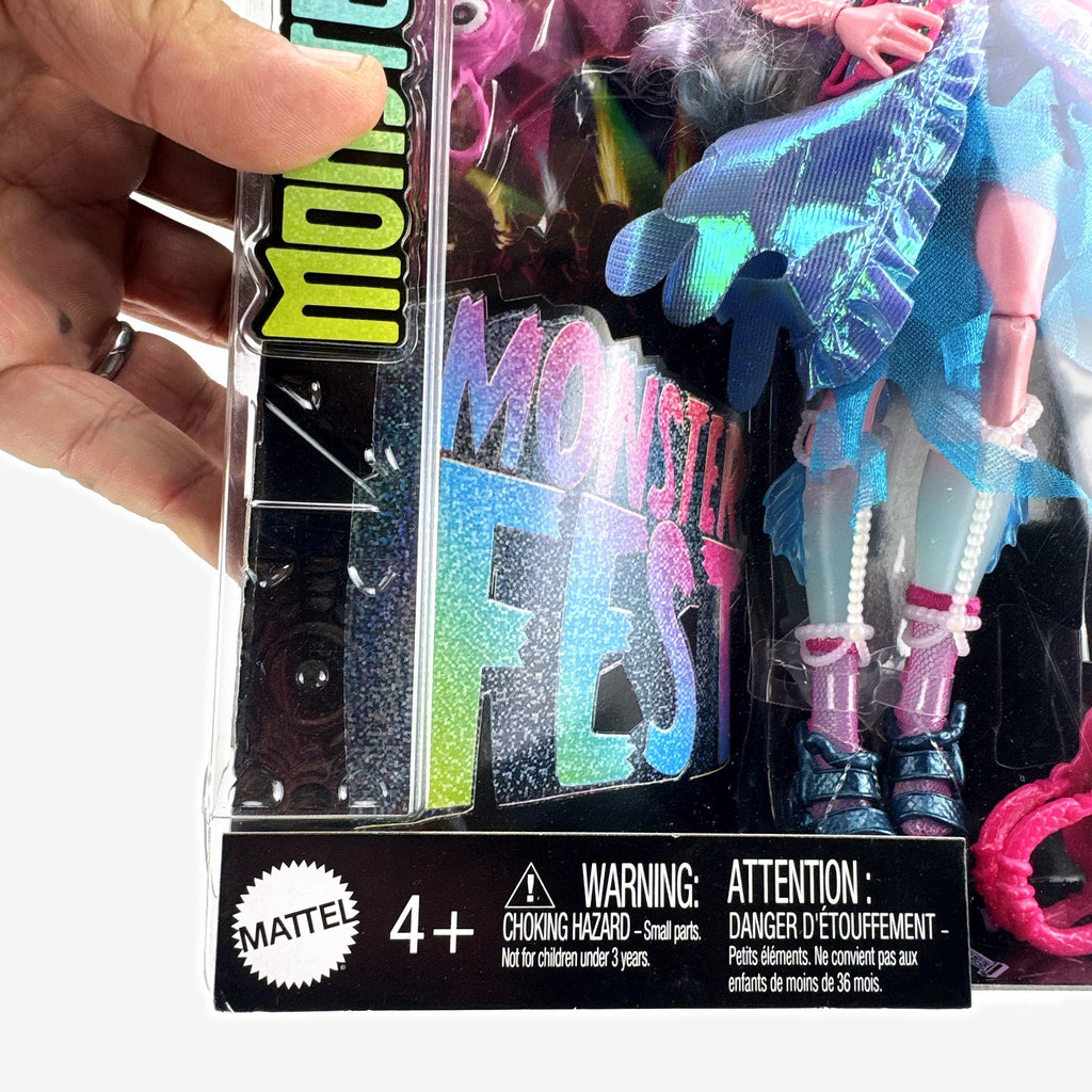 Mattel Monster High Monster Fest Lagoona Blue articulated fashion doll in original unopened packaging