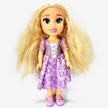 Jakks Pacific Disney Princess Rapunzel 13-inch toddler vinyl doll in purple glitter dress