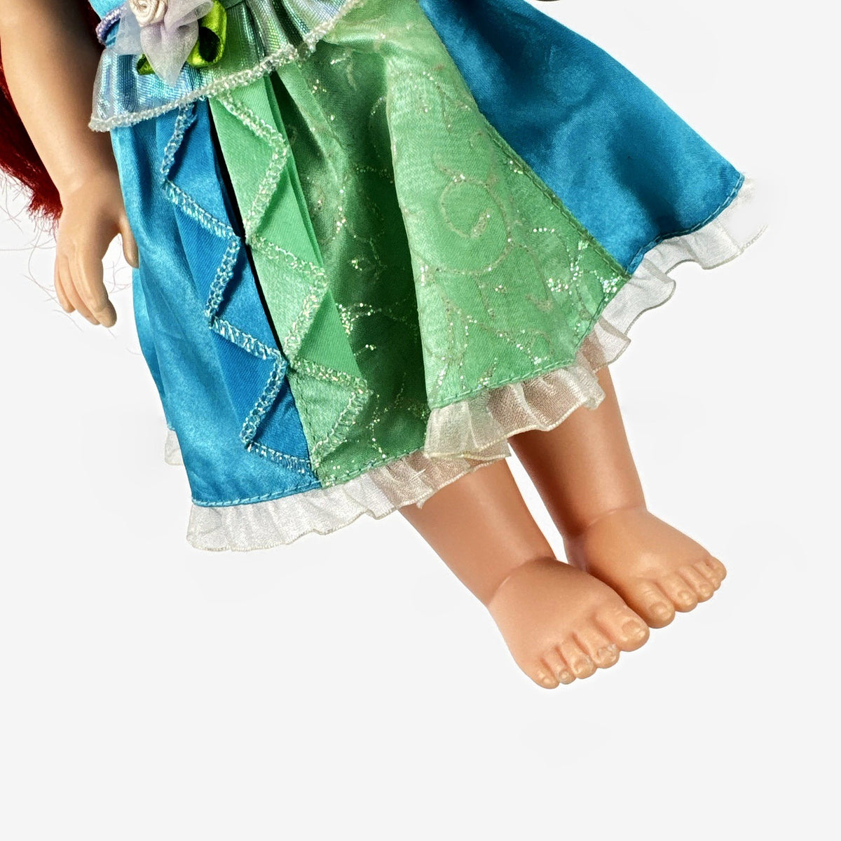 Jakks Pacific Disney Princess Ariel 14-inch toddler doll wearing seafoam green dress