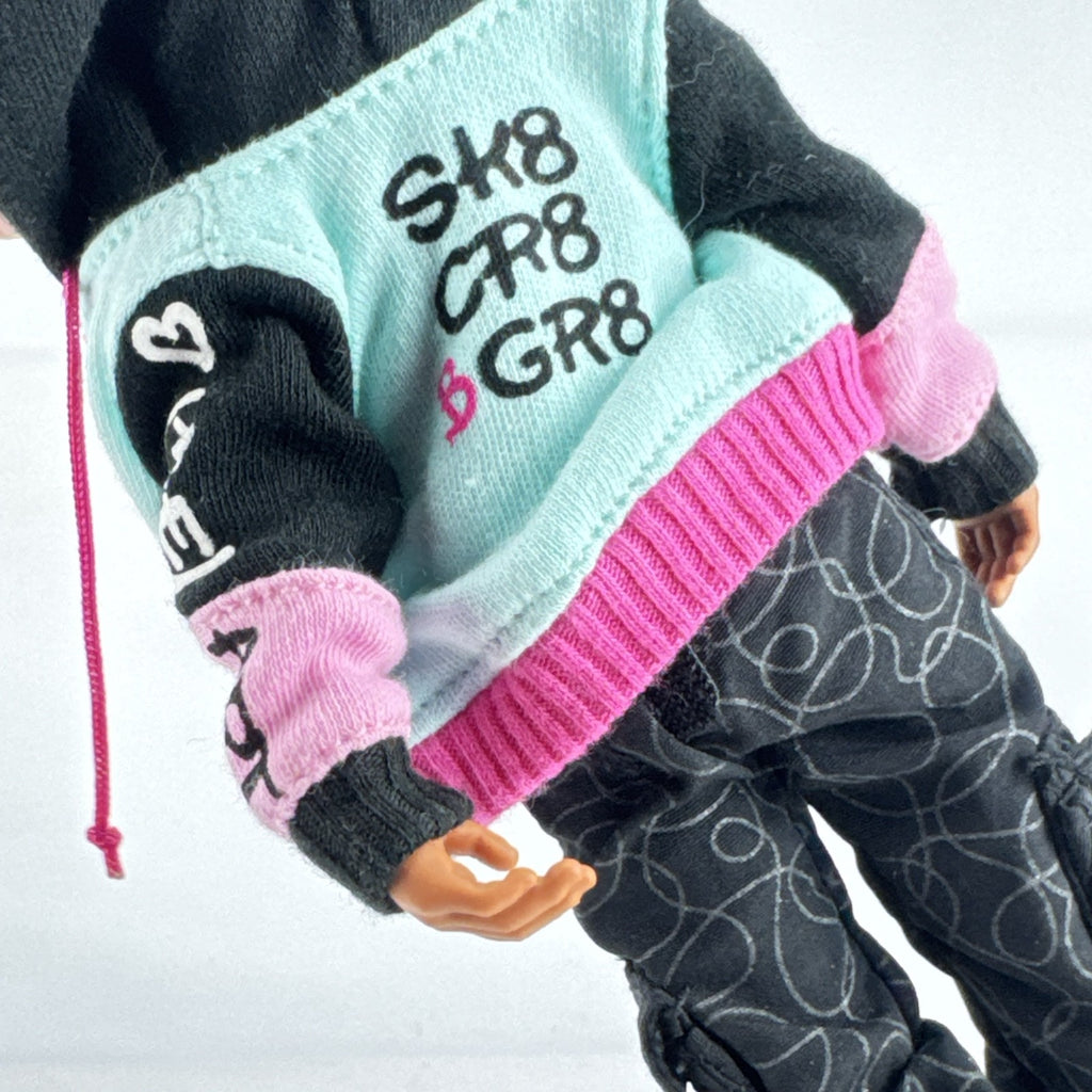 MGA L.O.L. Surprise! O.M.G. Guys Cool Lev 10-inch articulated boy fashion doll in layered streetwear and knit beanie