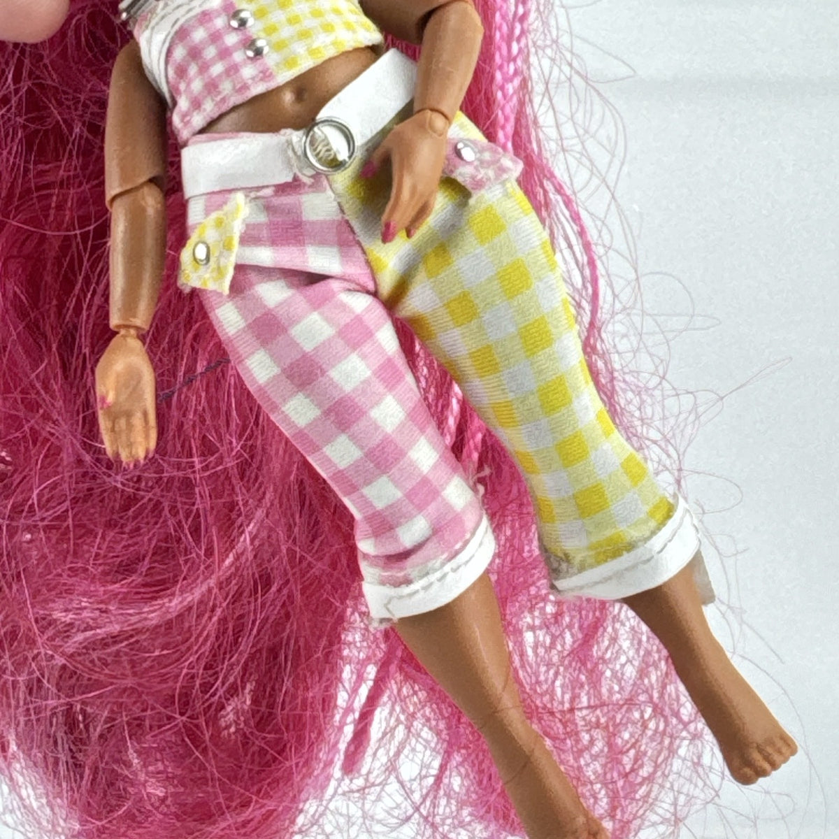 MGA L.O.L. Surprise! Tweens Fancy Gurl 6-inch fashion doll with pink hair and gingham outfit