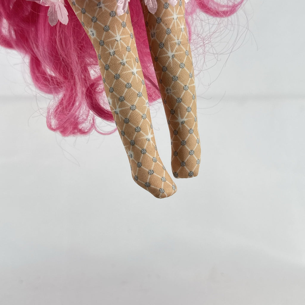 MGA Na! Na! Na! Surprise Teens 11-inch soft plush doll with long pink hair and ruffled dress