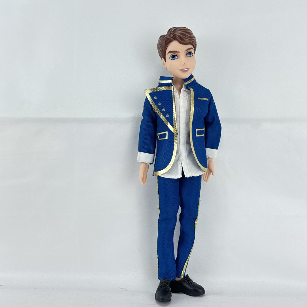 Hasbro Disney Descendants Prince Ben 11-inch coronation fashion doll in royal blue and gold formal attire