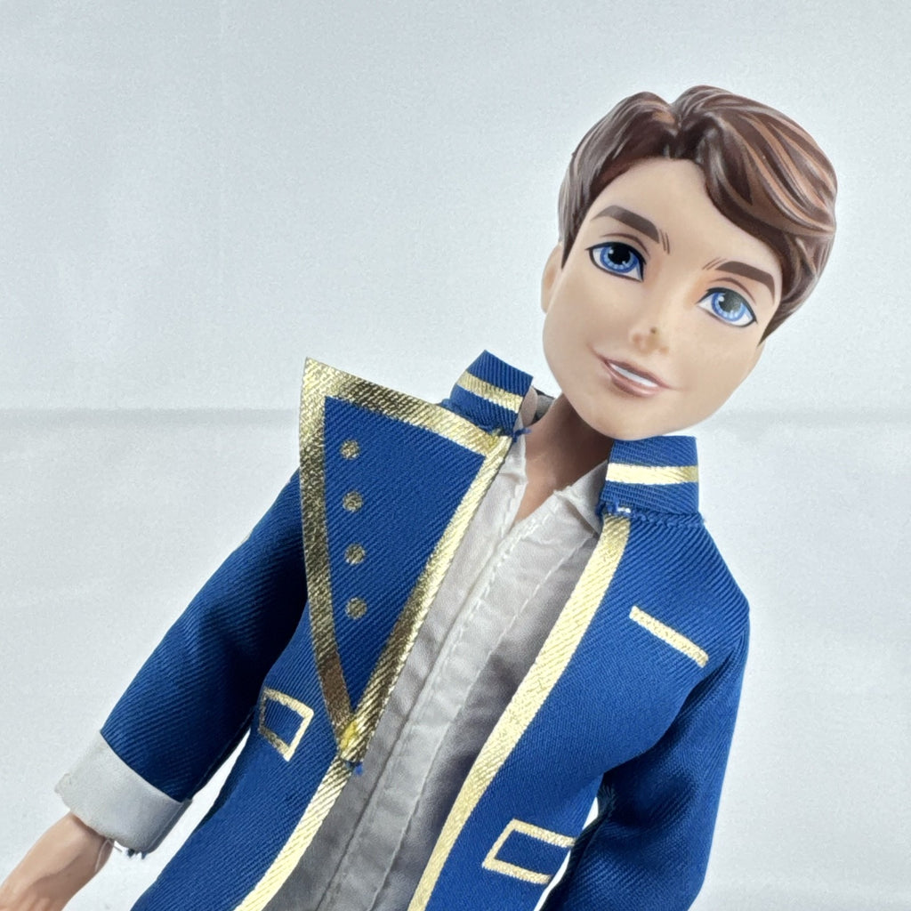Hasbro Disney Descendants Prince Ben 11-inch coronation fashion doll in royal blue and gold formal attire