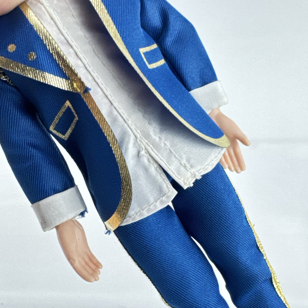 Hasbro Disney Descendants Prince Ben 11-inch coronation fashion doll in royal blue and gold formal attire