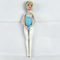 Mattel 2022 Disney Princess Cinderella ballerina fashion doll in molded blue leotard