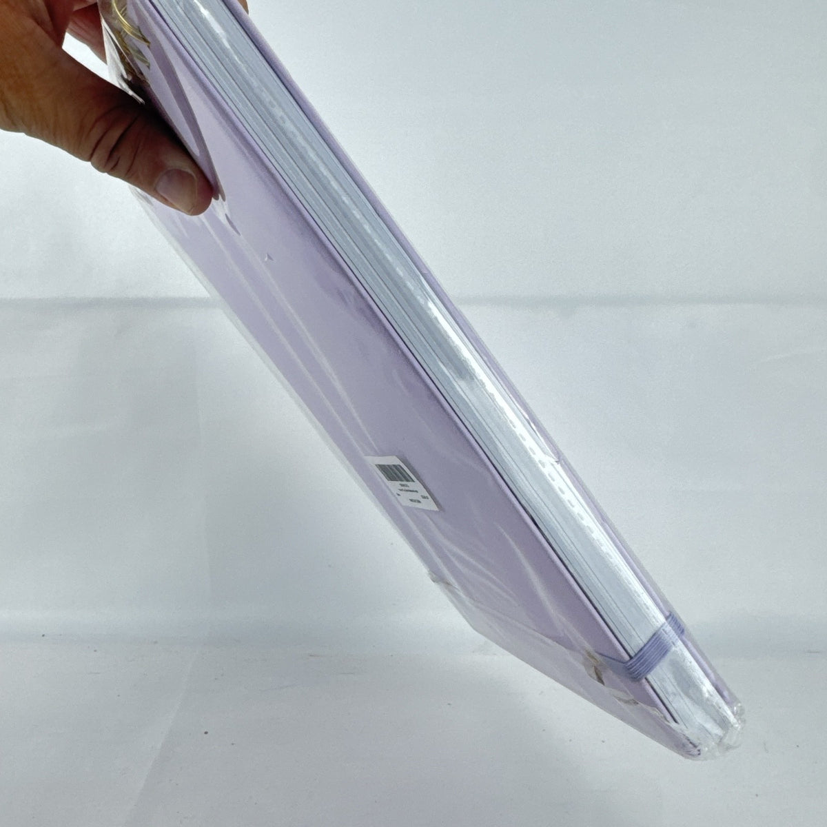 Yoment purple hardcover top spiral notebook 7x10 with handle sealed in original packaging